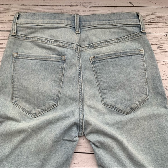 BANANA REPUBLIC high rise ankle length light wash denim skinny jean size… - Picture 6 of 12